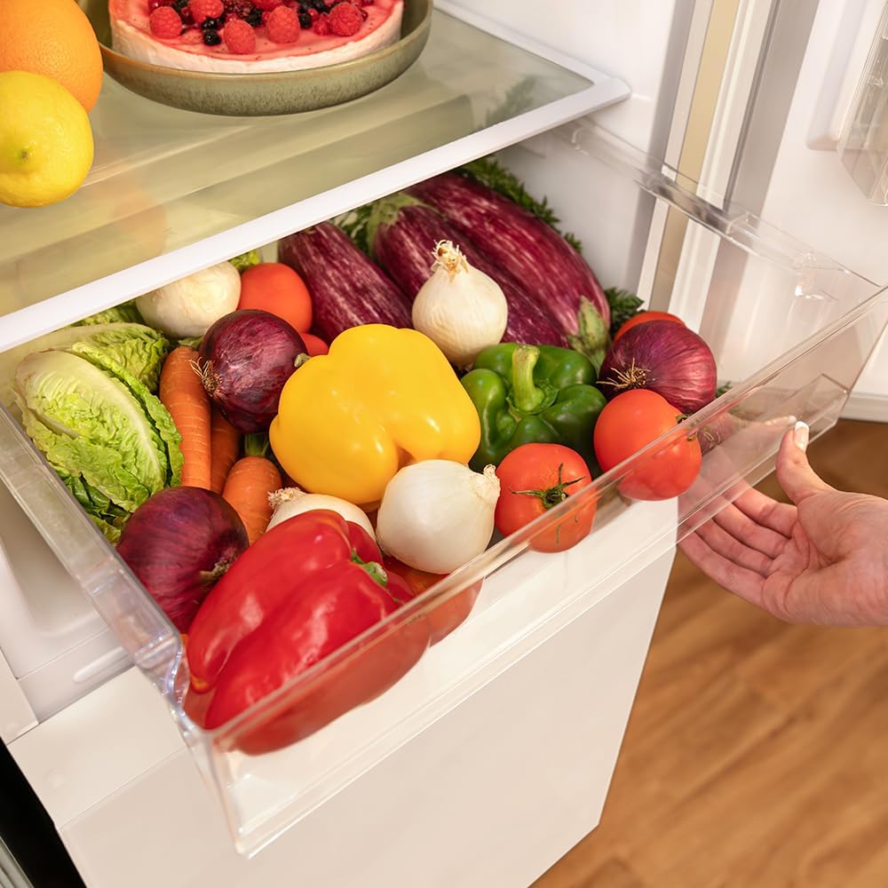 Cecotec - Bolero CoolMarket Combi - 262L - classe E, LED, verre, contrôle électronique