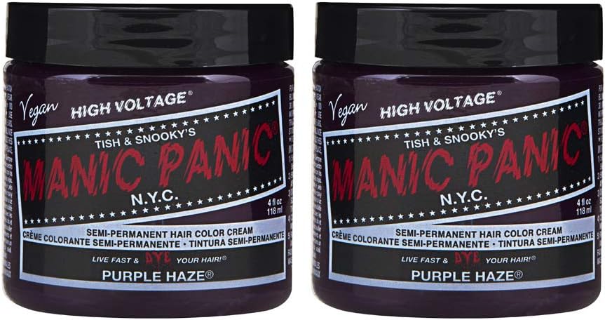 Manic Panic - Purple Haze Classic Creme - 2x118ml - vegan, semi-permanent, cruelty free