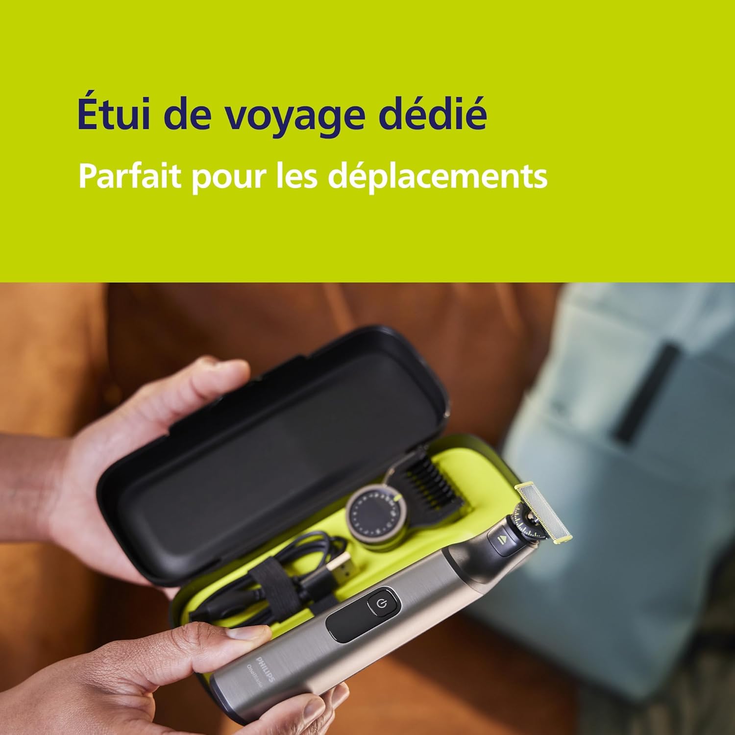 Philips - étui OneBlade (séries QP27XX/QP28XX/QP6XXX) - compact - protection voyage QP401/30