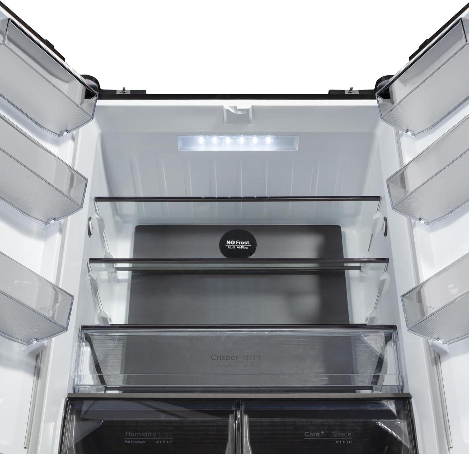 CHIQ - multiportes série - 182cm, 415L, inox, Smart Inverter, CCD415NEI4E