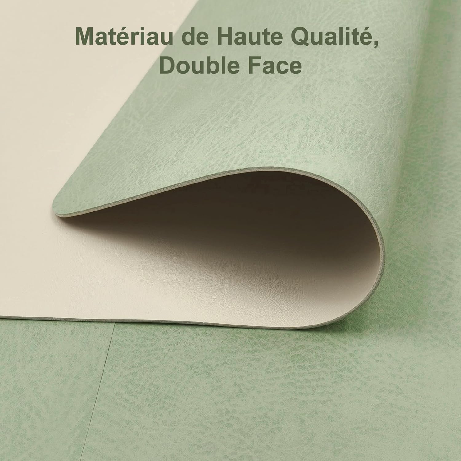 KitchenBoss - Set de table double face 43x30 cm - lot de 6 lavables antidérapants