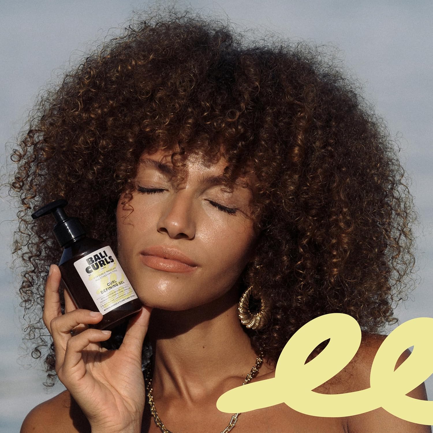 BALI CURLS - Kit Soin Boucles 150ml/150ml/30ml - hydratation, définition, brillance