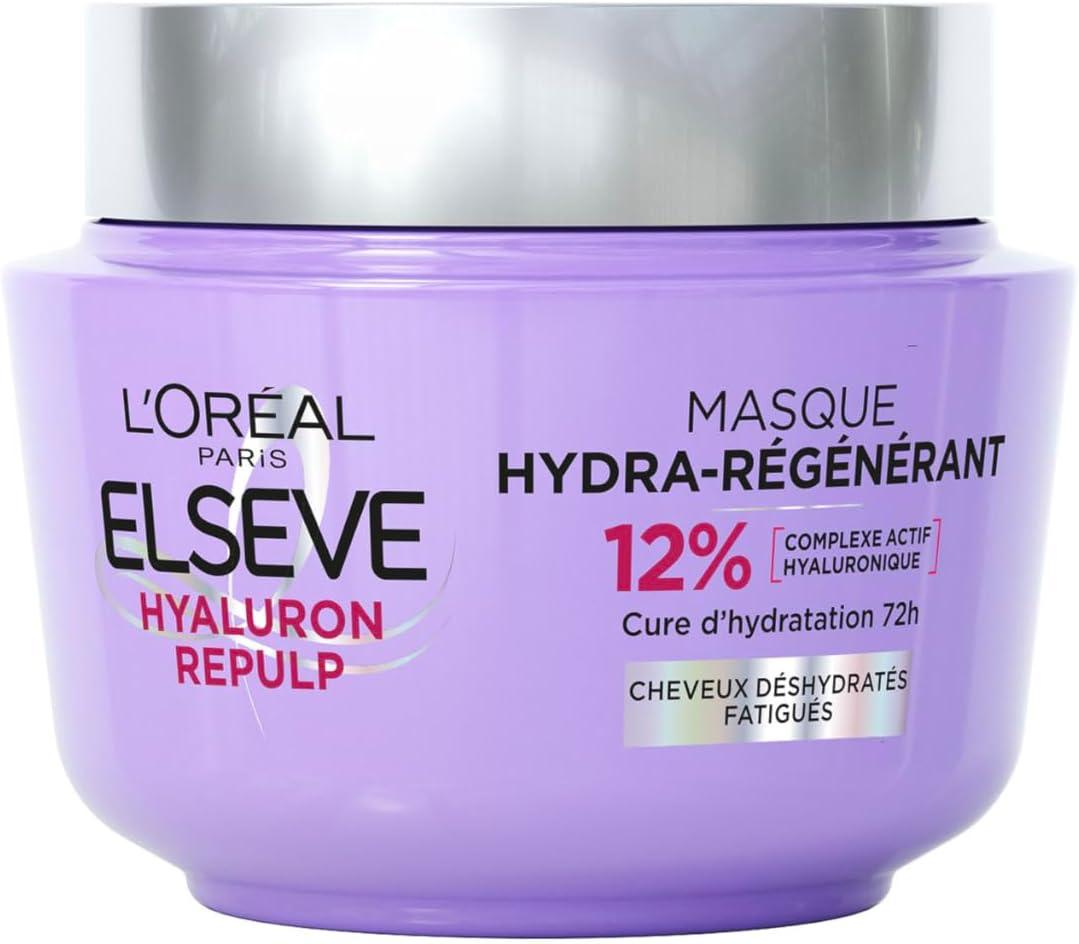L'Oréal Paris - Elseve Hyaluron Repulp - 310 ml - masque cheveux hydratant 72H à l'acide hyaluronique