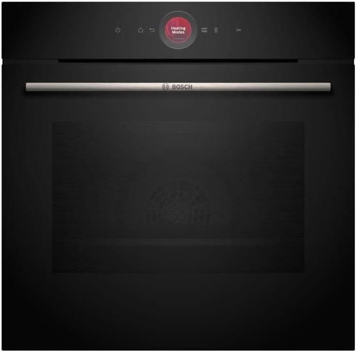 Bosch - four encastrable Série 8, noir - 60cm - multifonction HBG7541B1