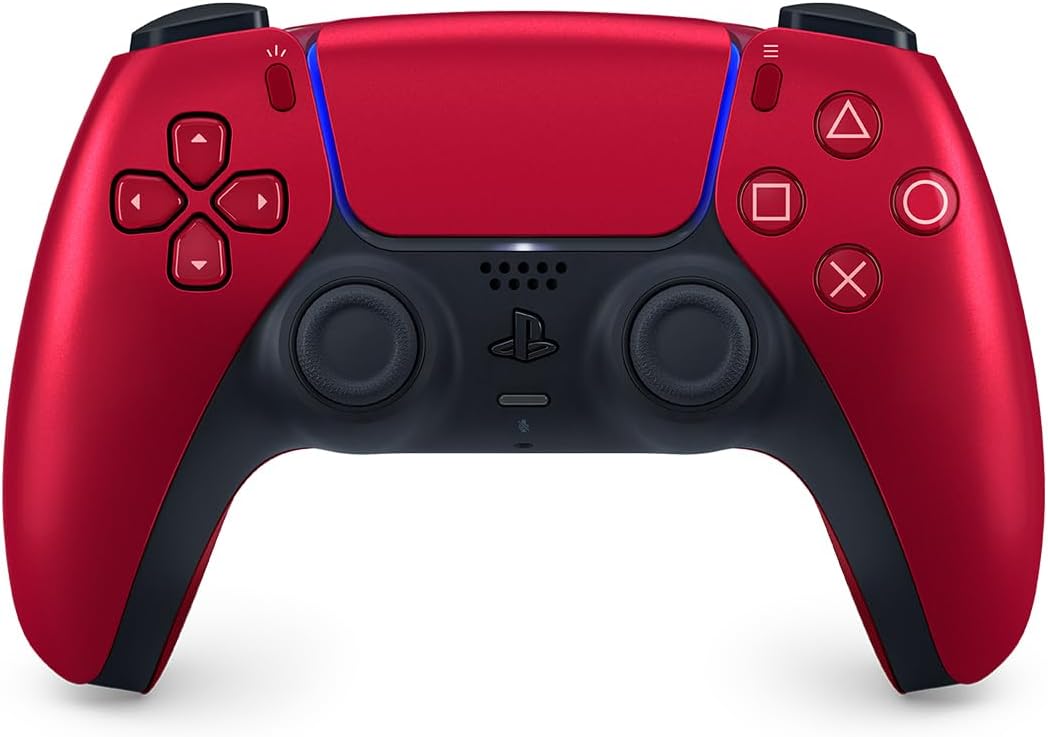 Sony - Manette DualSense PS5 - sans fil, batterie rechargeable, Bluetooth, Volcanic Red