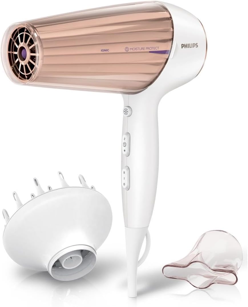 Philips - sèche-cheveux DryCare Prestige - 2300W, ionique, capteur MoistureProtect - HP8280/00