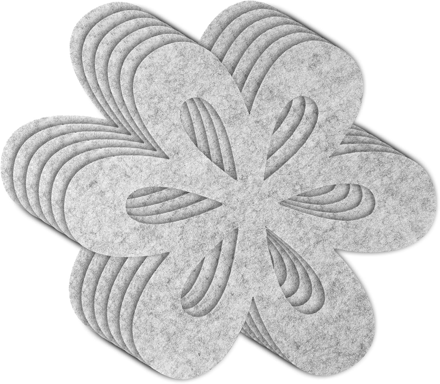 Flintronic - Protection casseroles 6 pièces 35,5 cm - coussinets anti-rayures premium