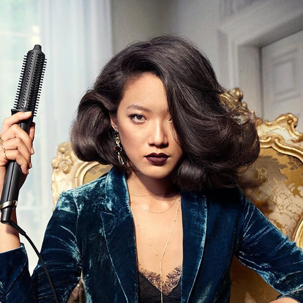 ghd - brosse chauffante Rise - 2x volume, brushing facile, tous cheveux