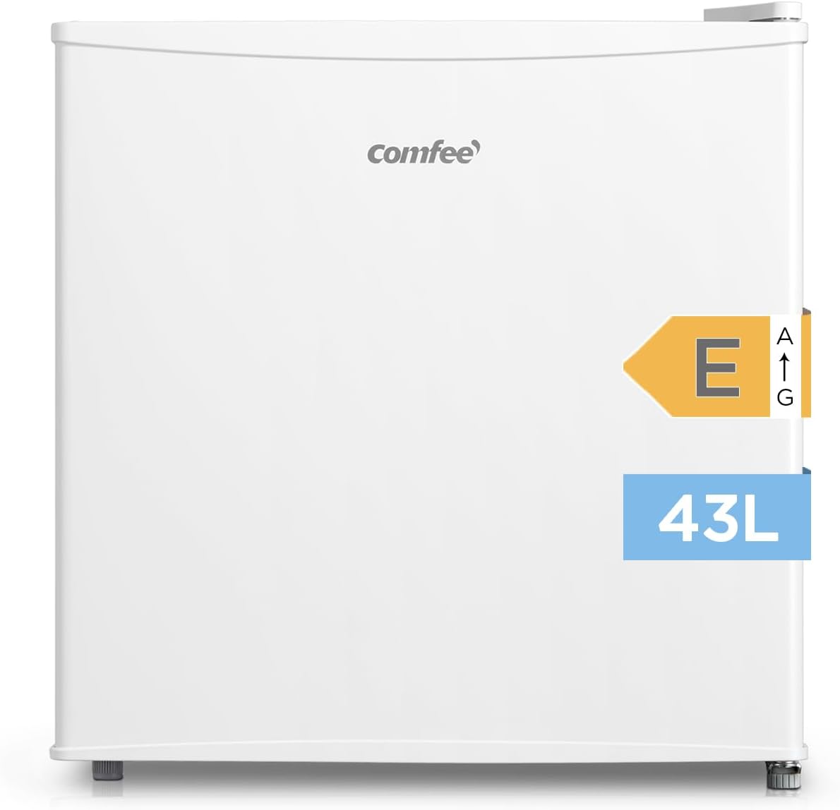 Comfee - mini réfrigérateur 43L - freezer, chambre/bureau, blanc - RCD50WH2(E)