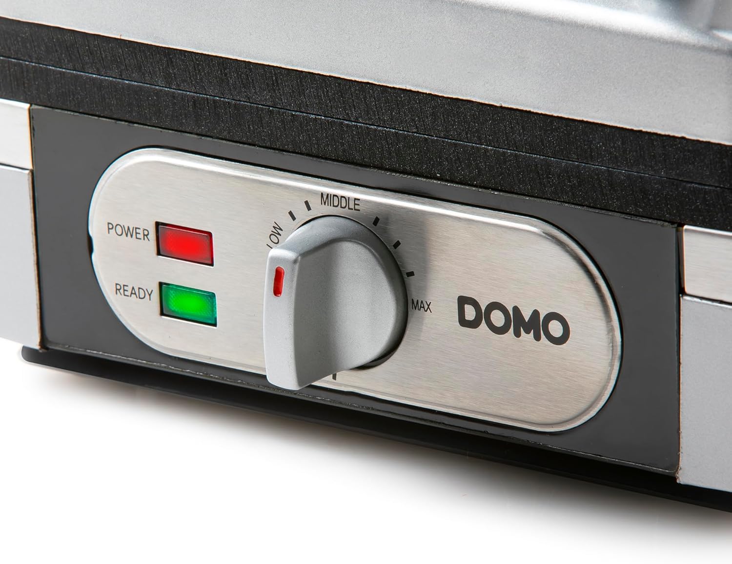 DOMO - gaufrier inox, 4x7 gaufres rectangulaires, 1400W, DO9047W