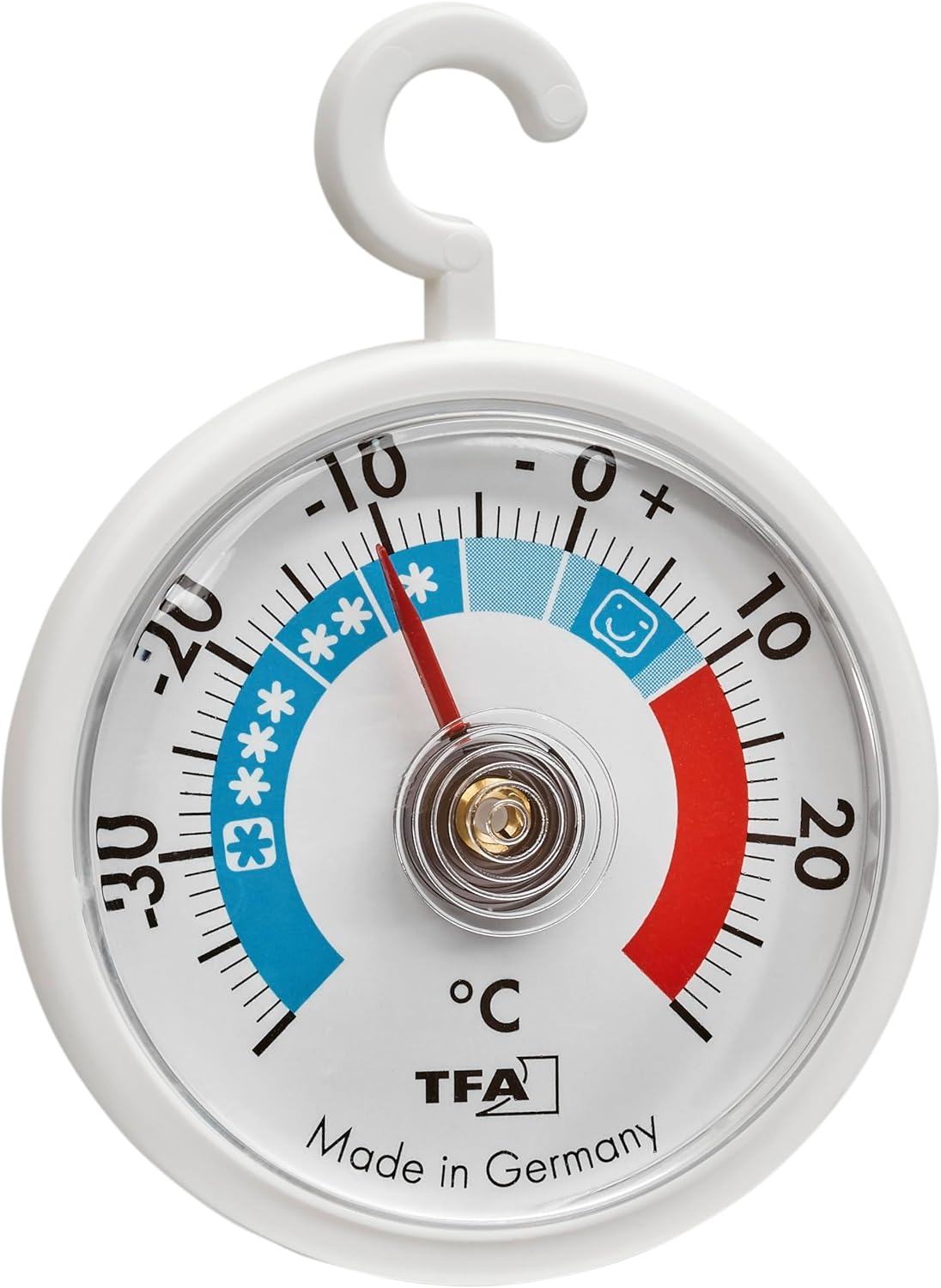 TFA Dostmann - thermomètres analogiques avec crochets - zones de refroidissement - blanc - 95.1036