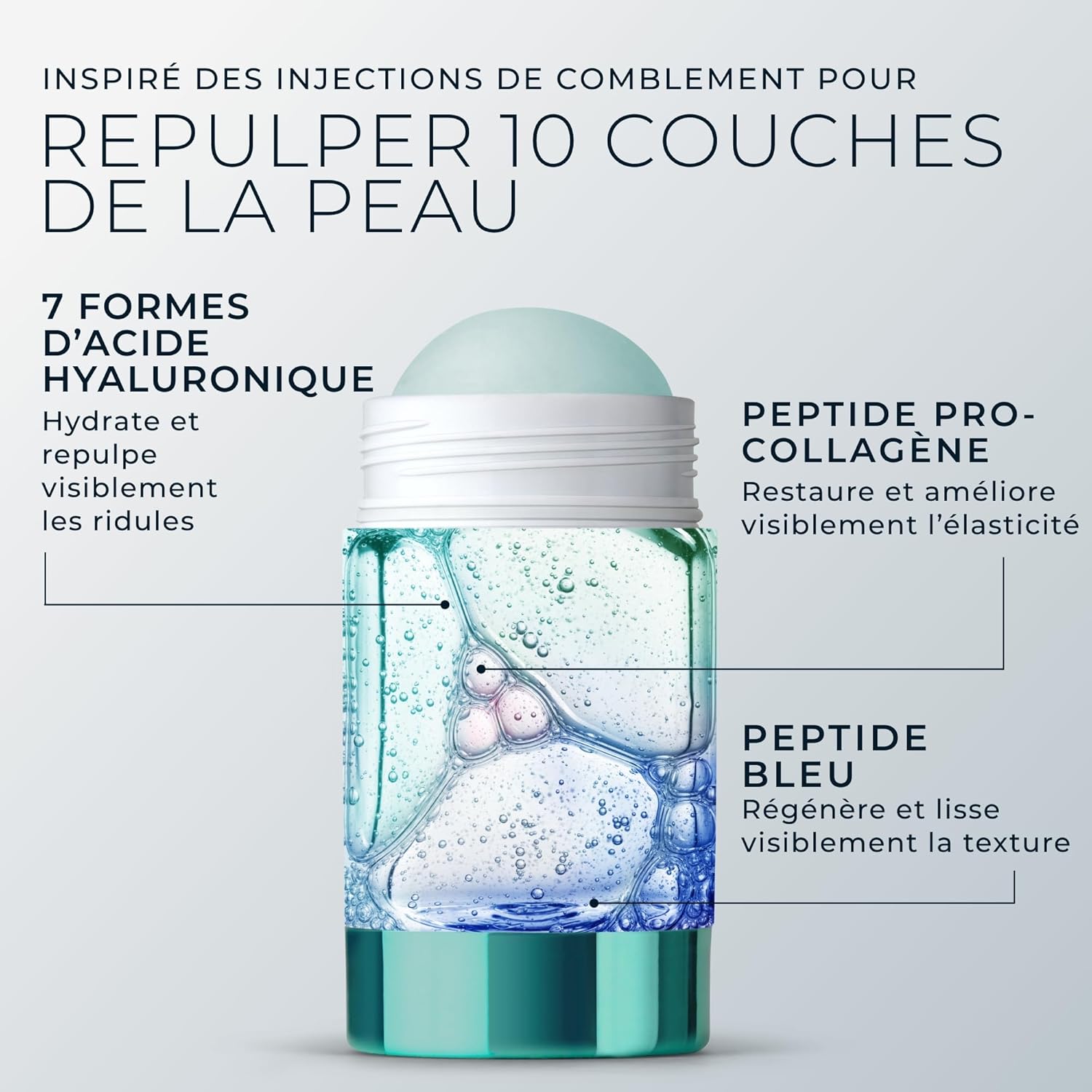 RoC - Hydra+ Serum Stick - 30g - peptides, acide hyaluronique