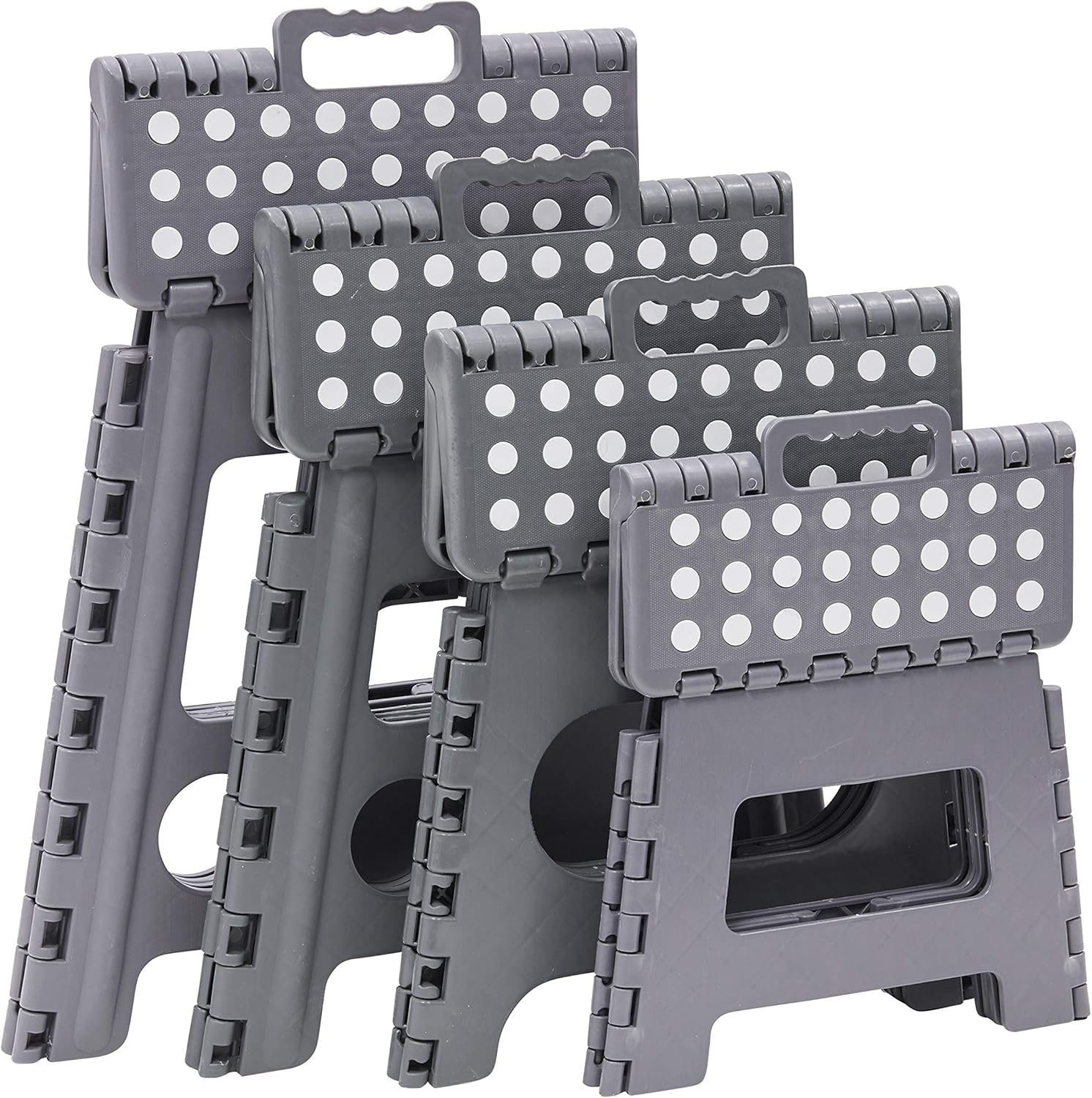 Arregui - tabouret pliant multiusage - 22cm - marchepied gris - TB-022-G