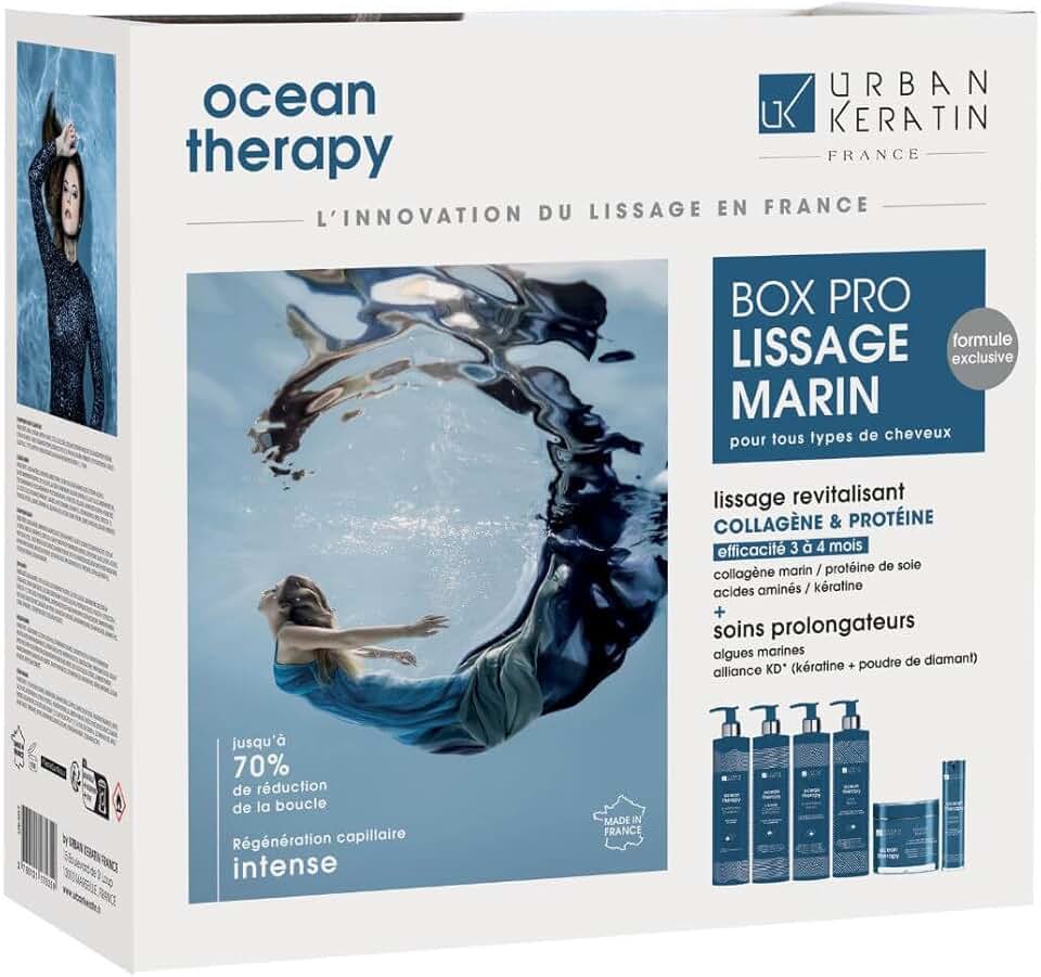 Urban Keratin - Ocean Therapy Soin Complet - 6x400ml - hydratant, nourrissant