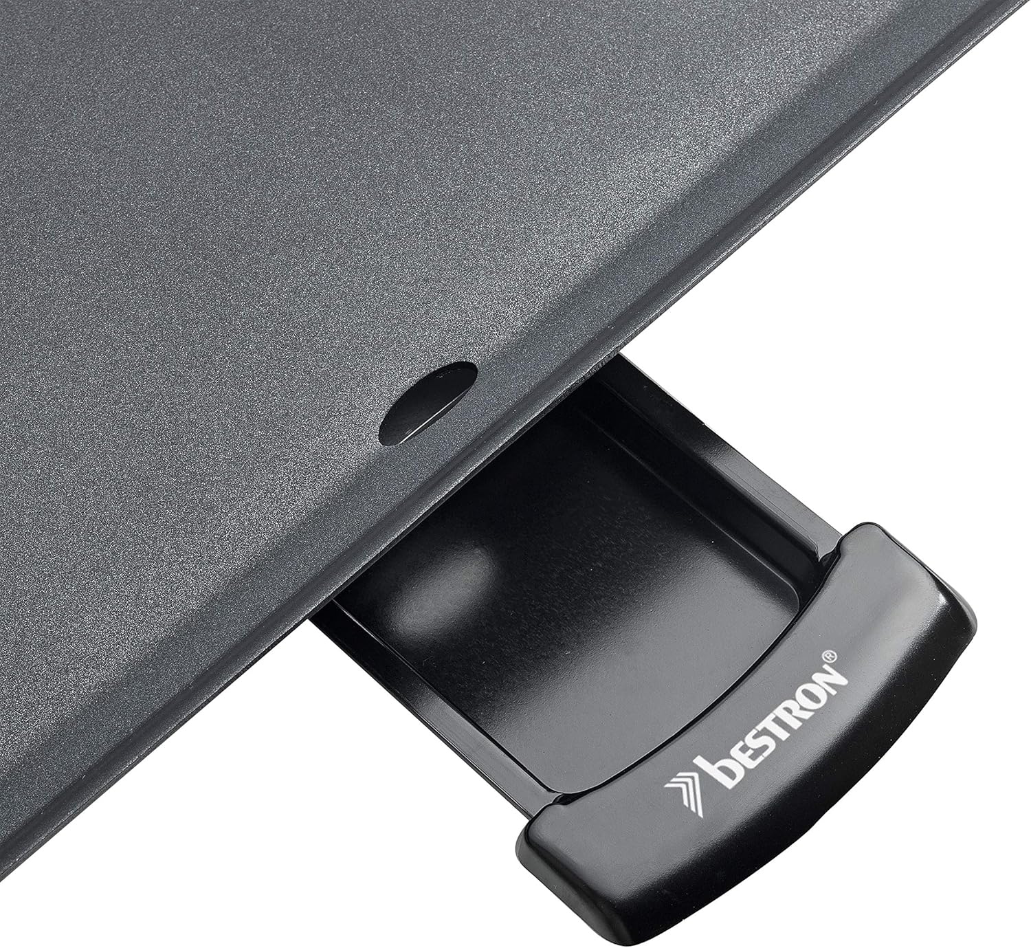 Bestron - Plancha électrique - 4 pers. - Température réglable, anti-adhésif