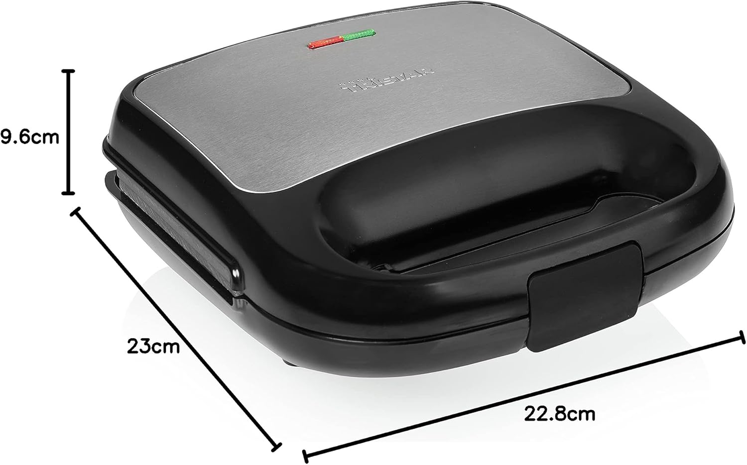 Tristar – grille-pain 3-en-1 – 22,4x12,5 cm – plaques interchangeables SA-3071
