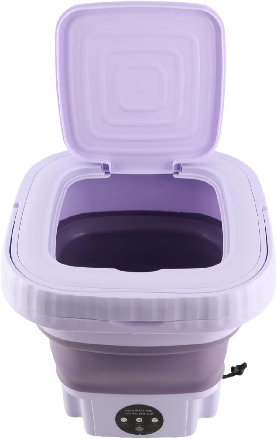 Machine à laver portable pliable - 11L - mini lave-linge compact, tuyau de vidange, prise UE