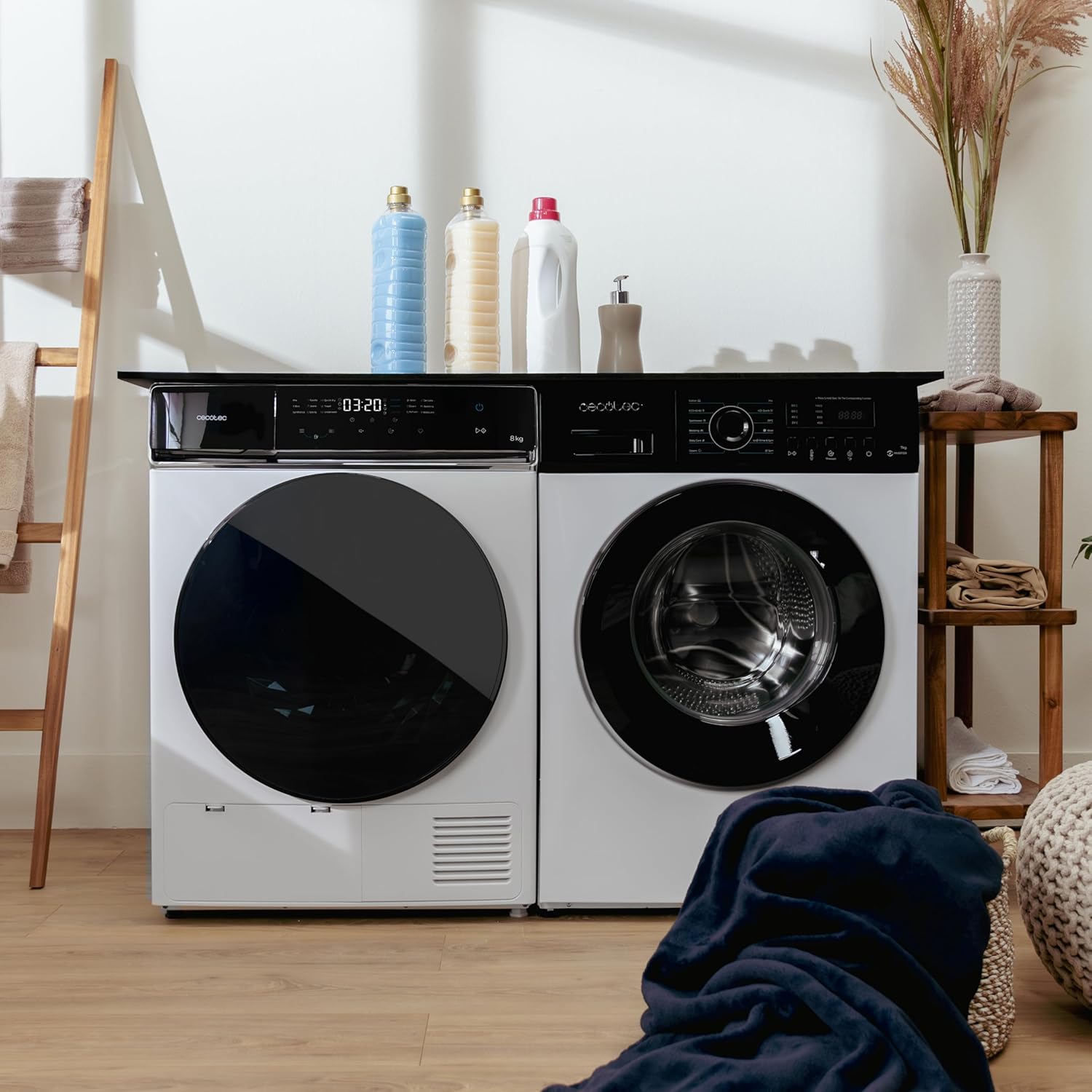 Cecotec - Bolero DressCode Dry 8400 - sèche-linge 8kg - pompe à chaleur, Classe A++, 15 programmes, écran tactile, DRY84