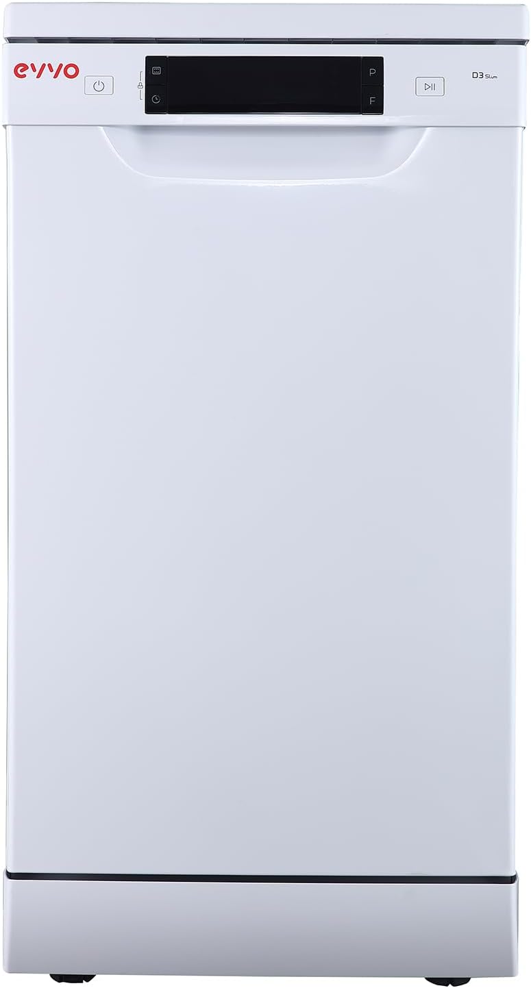 EVVO - D3 Slim - 45 cm - 10 couverts, 8 programmes, plateau réglable