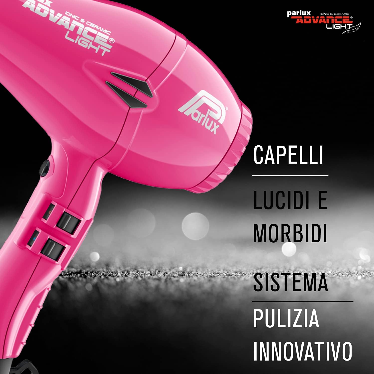 Parlux - Advance Light - sèche-cheveux compact, ionique, céramique, léger