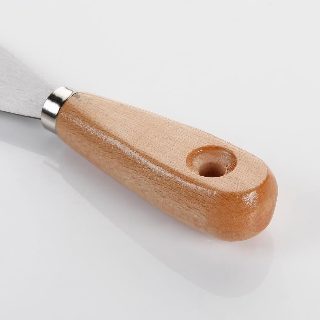 Parence - Spatules bricolage bois/acier carbone - 3 tailles - enduit, lissage, décapage