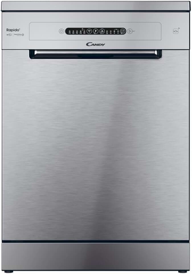 Candy - lave-vaisselle Rapido 14 couverts, 60x85 cm, Wi-Fi, séchage rapide, CF 4E7L0A