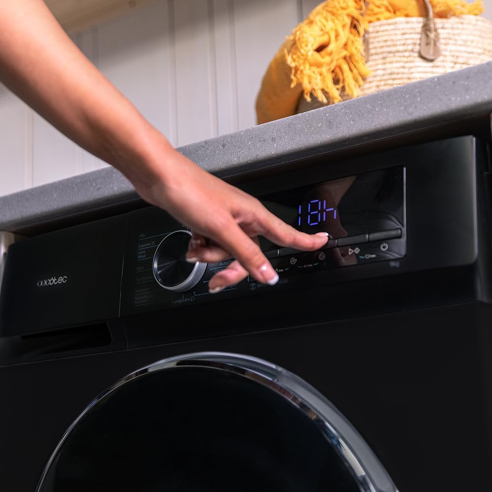 Cecotec - Bolero DressCode 12Kg - frontal - vapeur, Inverter, 16 programmes, 12500