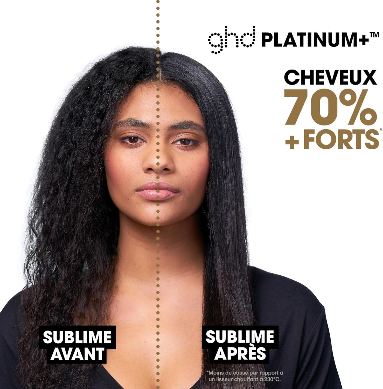 ghd - Platinum+ - lisseur professionnel, brillance et force, idéal cheveux abîmés