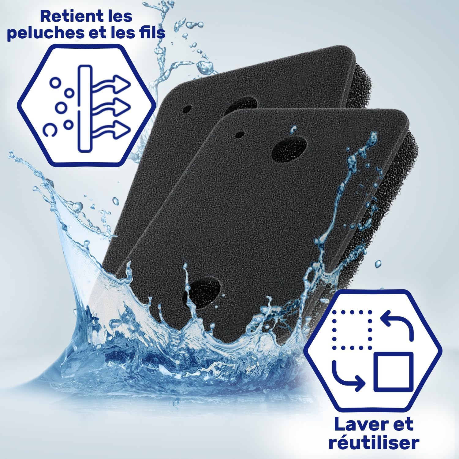 Miele - filtre sèche-linge - 208x155x30mm - mousse, 10 ans garantie - 9164761