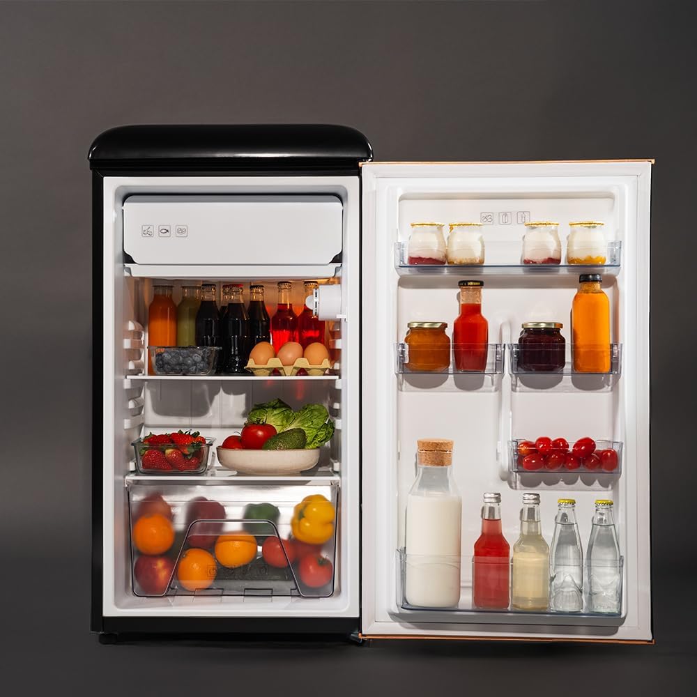 Cecotec - Mini Frigo Bolero Coolmarket TT - 89,3x48,7 cm - 95L, classe E, noir Origin 103