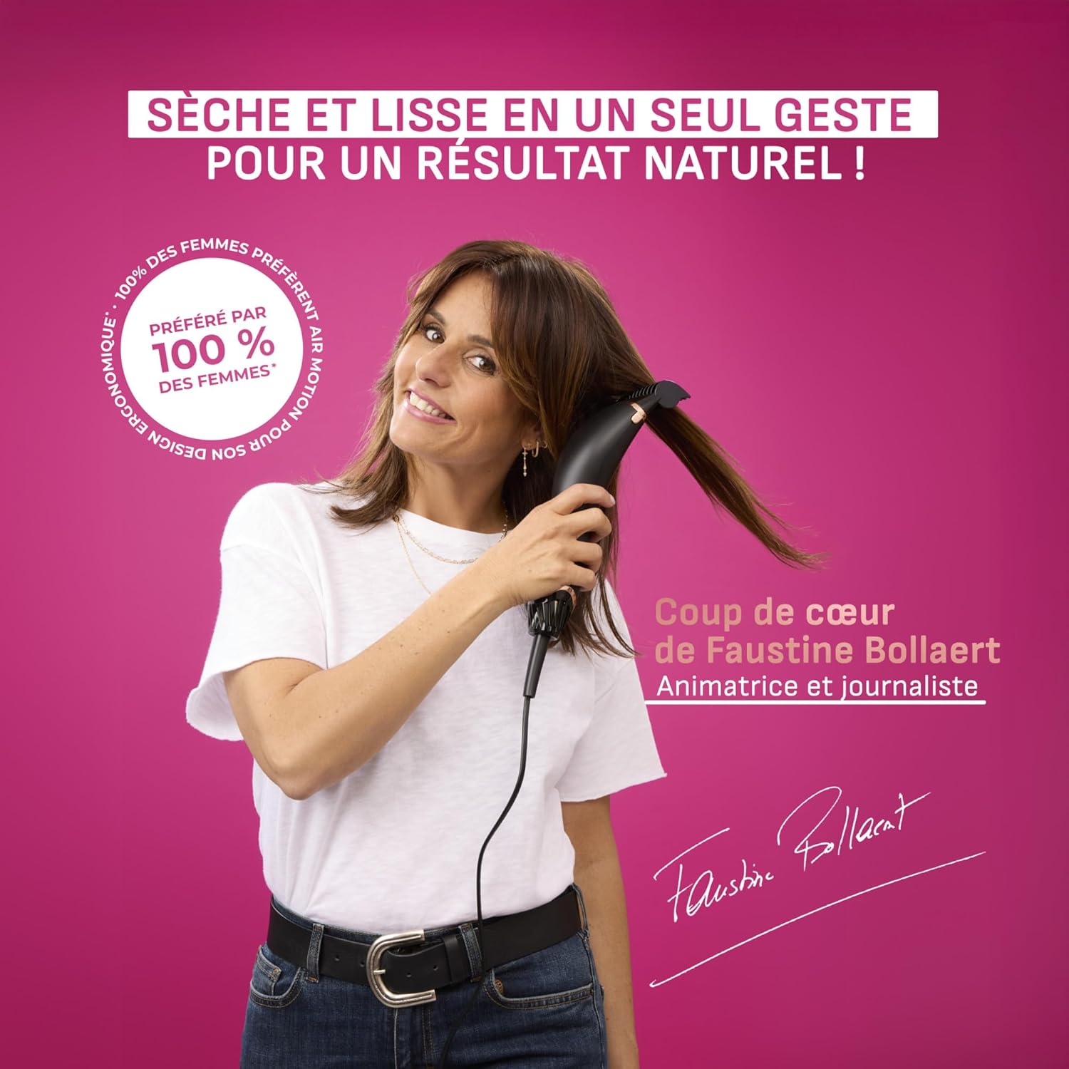 Calor - Air Motion (série CF8C20C0) - léger, moteur digital, effet Coanda, puissant - CF8C20C0