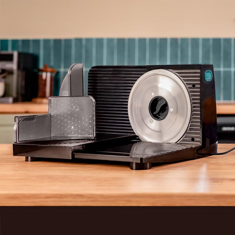 Cecotec - Rock'nCut Shuriken - 17 cm - trancheuse 150W, réglage 0-15mm