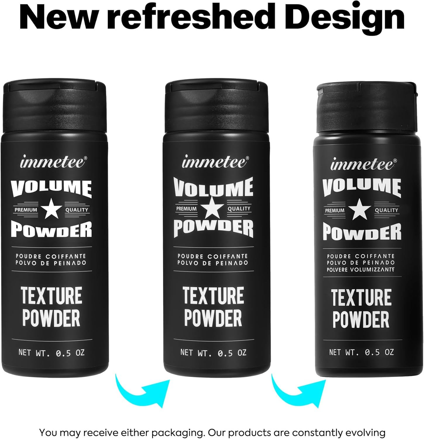 immetee - Poudre Volumisante Cheveux 2pc - volume racines, tenue longue durée