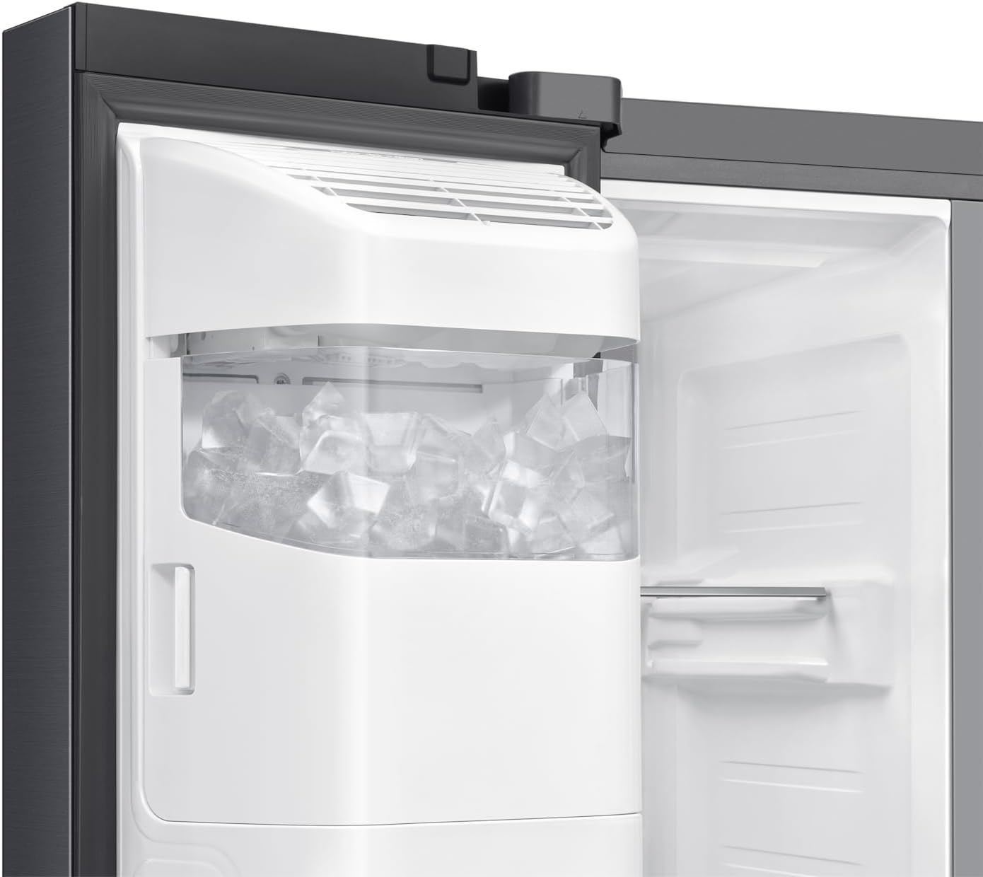 Samsung - Réfrigérateur côte à côte - 91,2x178,4x72,6 cm - Distributeur eau/glaçons, Wifi, No Frost, 635 L - RS70F65KEF/