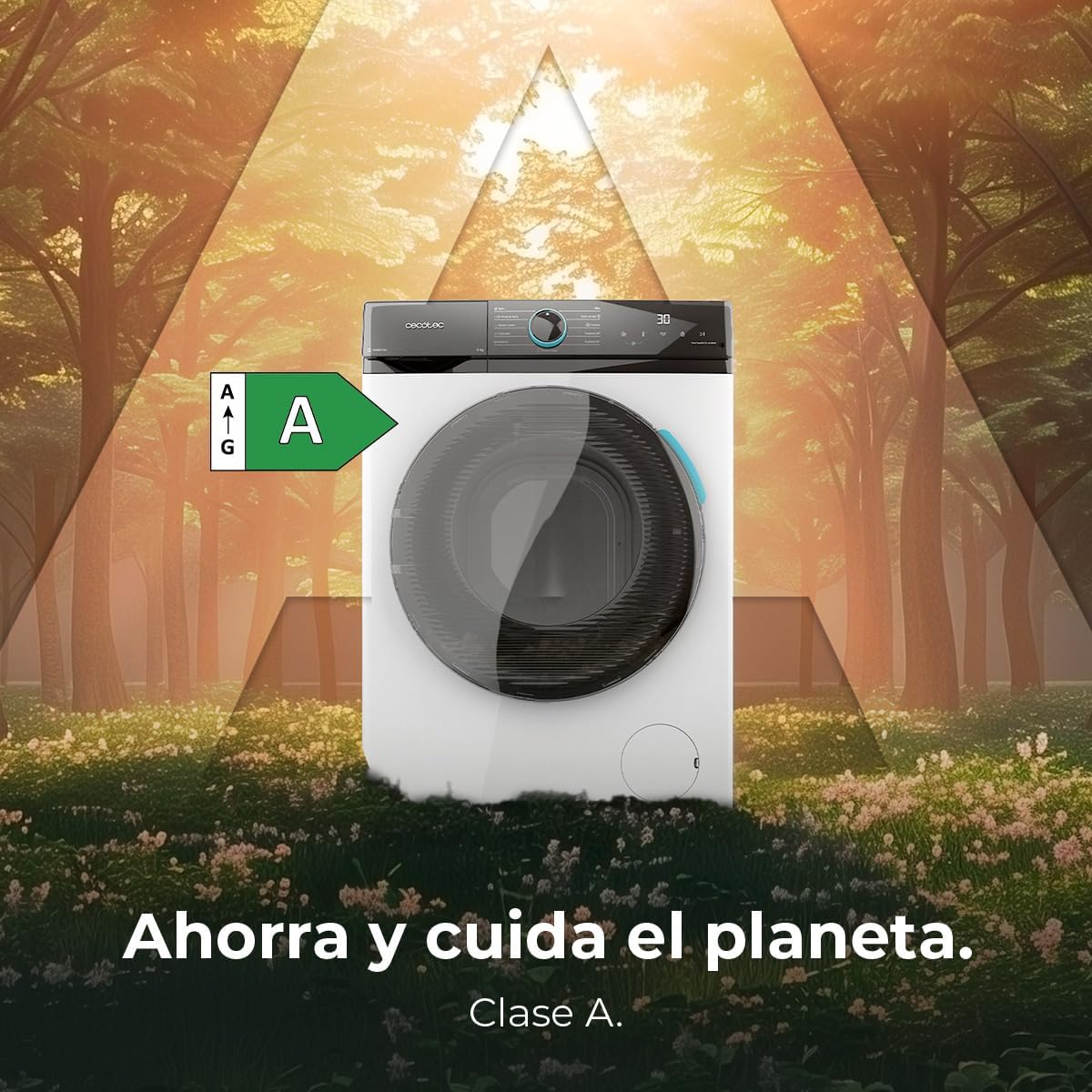 Cecotec - Bolero DressCode 8Kg 1200tr/min 11 programmes - Inverter