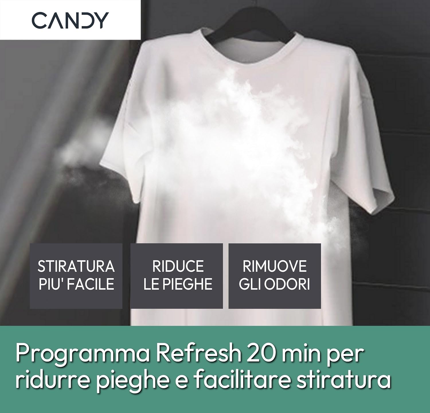 Candy - sèche-linge condensation - grande capacité, classe A++, programmes variés - CSOEH9A2DE-S