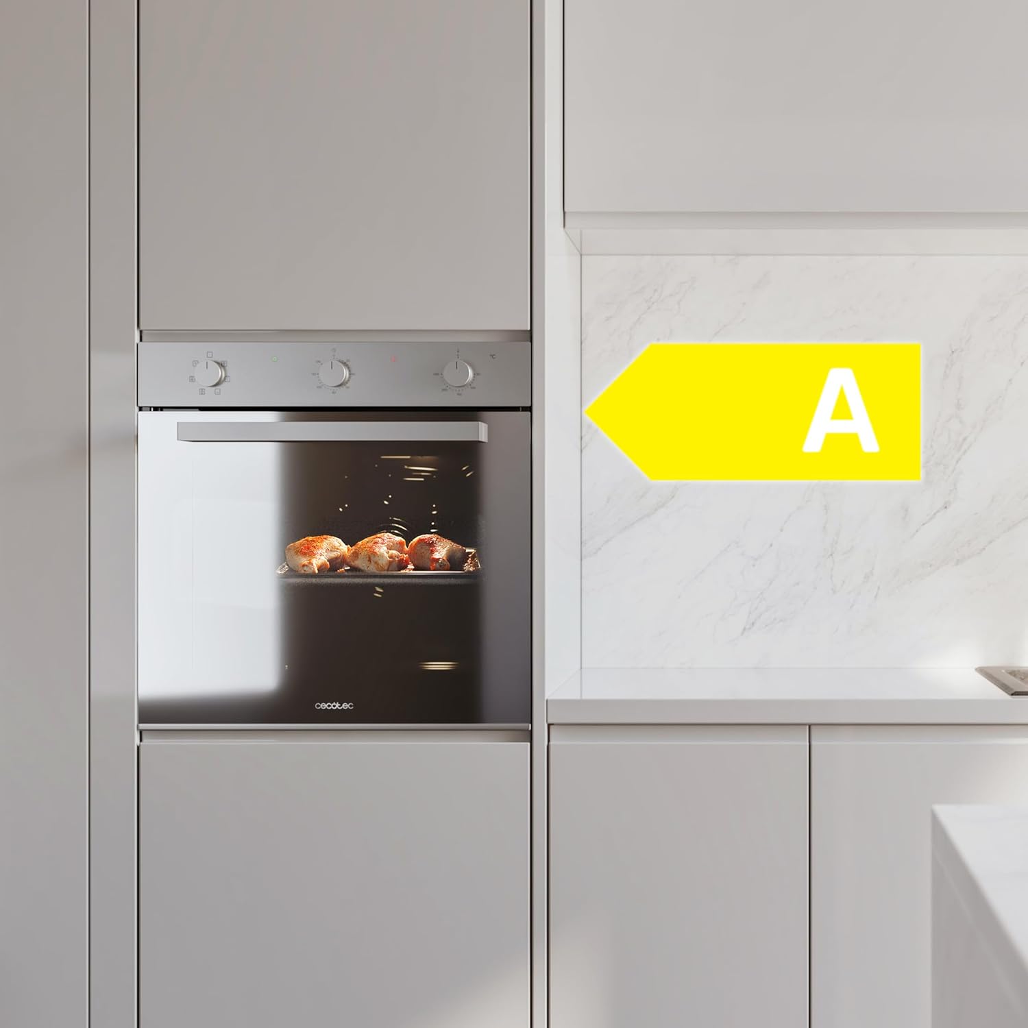 Cecotec - Bolero Hexa série - 70L, 6 fonctions, classe A, 2800W, M236000