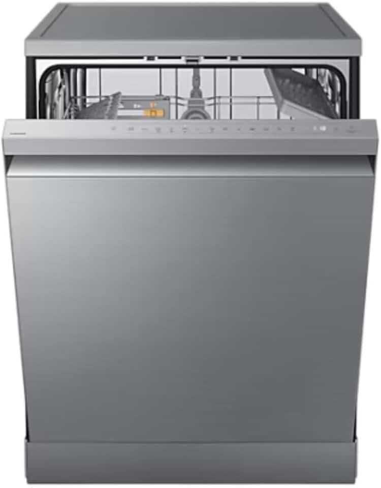Samsung - Lave-vaisselle Série DW - 60 cm - 13 couverts, Wi-Fi, gris, DW-60DG760FSLU1