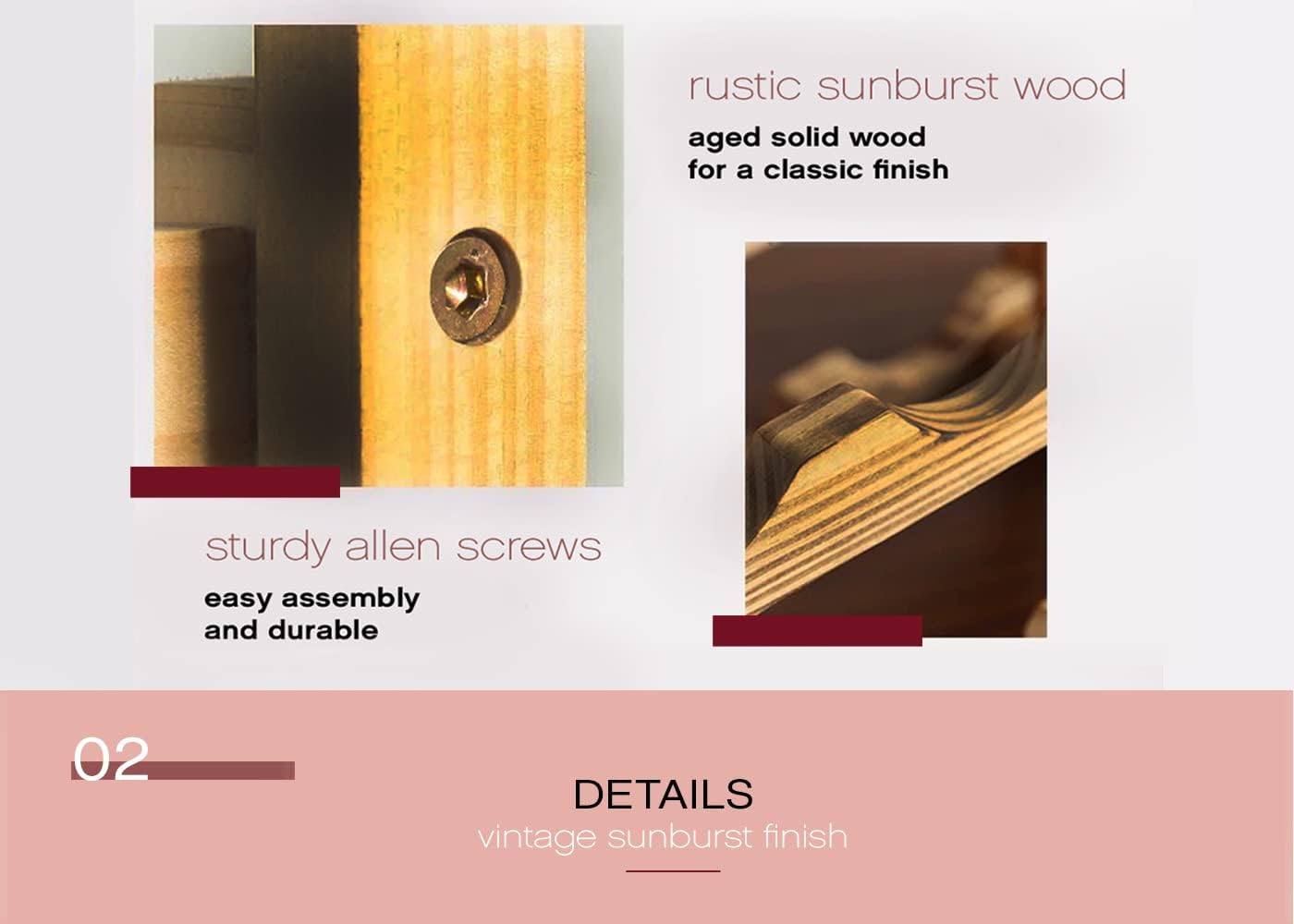 MAGIC SELECT - Casier à vin 12 bouteilles bois vintage - 3 étages