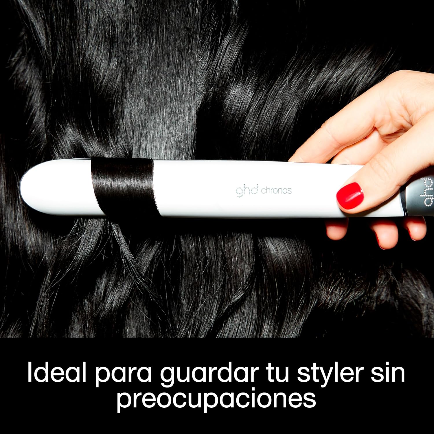 ghd - Pochette thermorésistante pour lisseurs - Noir - Tapis détachable, format compact, rangement facile