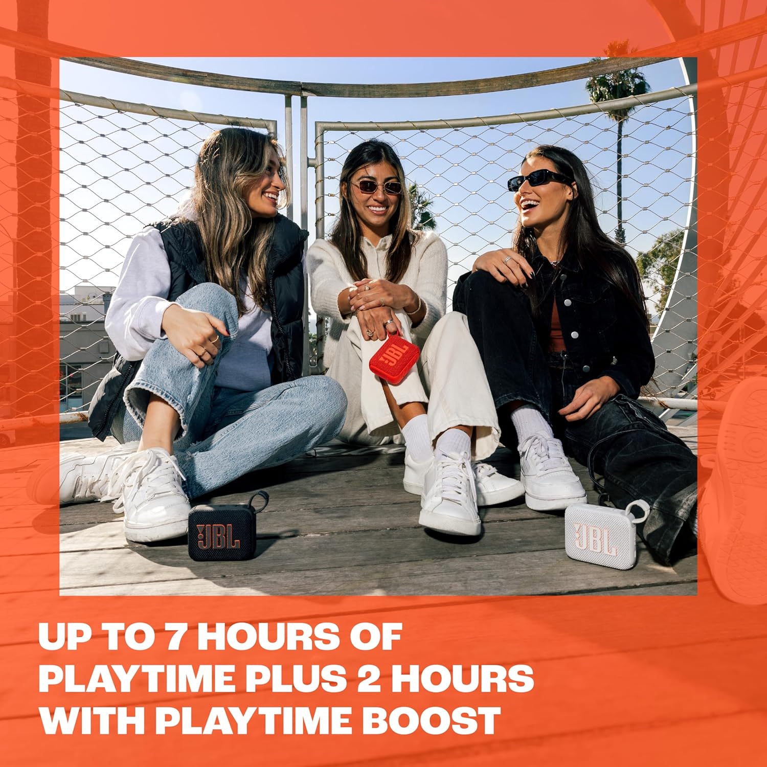 JBL - GO 4 - ultra-portable, basses puissantes, 7h, IP67, camouflage