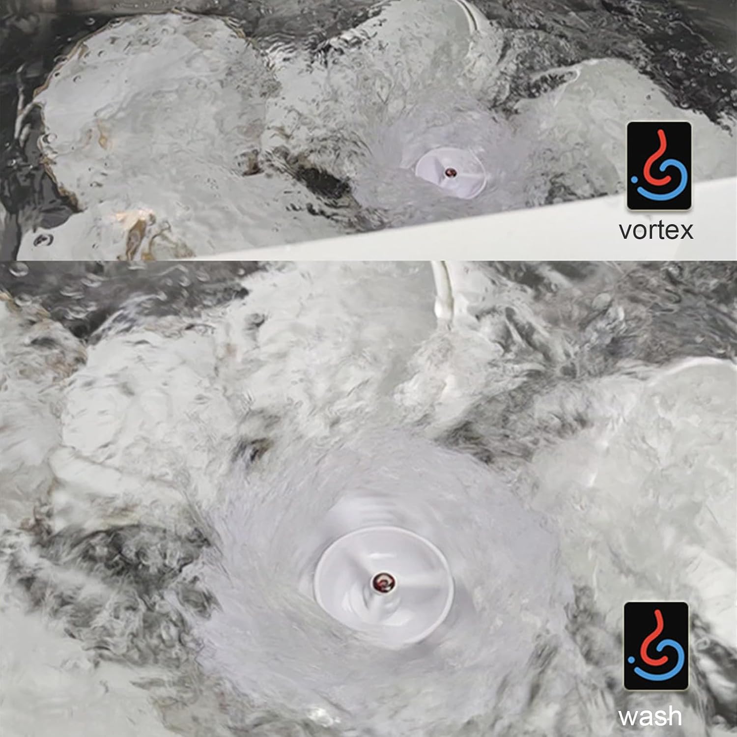 Gadget de nettoyage portable - lave-vaisselle électrique compact ABS - idéal fruits/légumes - petit format