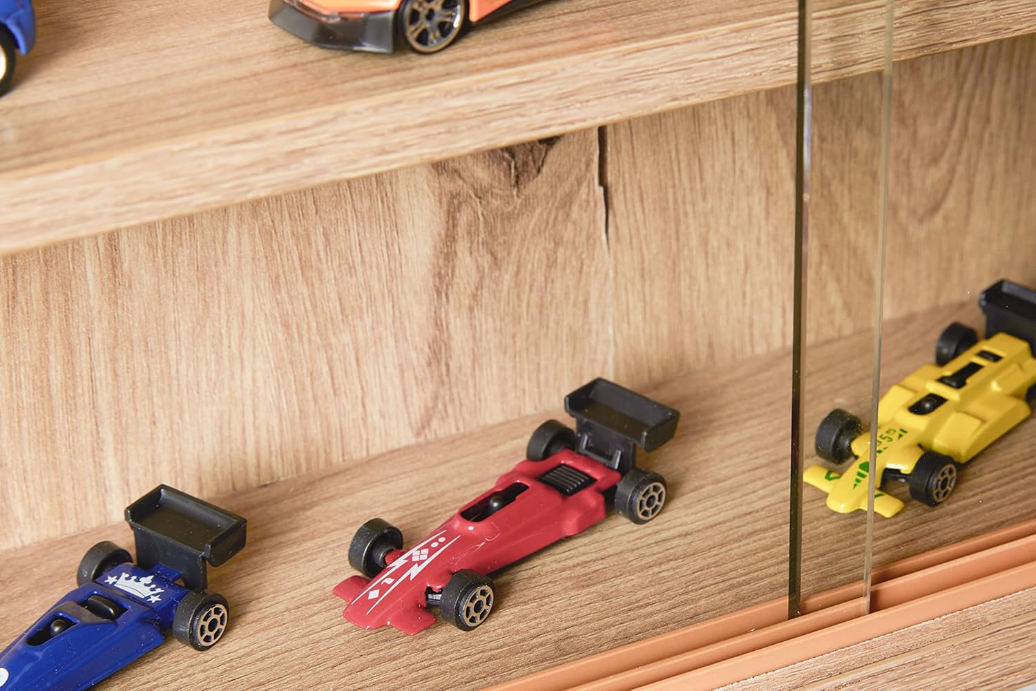 Inter Link - vitrine murale Artisario 80x60x9,5cm - 5 compartiments