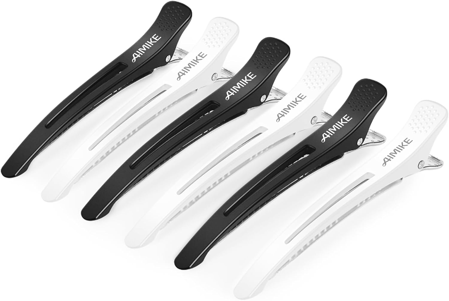 AIMIKE - Pince cheveux crocodile - 6pcs - antidérapantes, sans trace