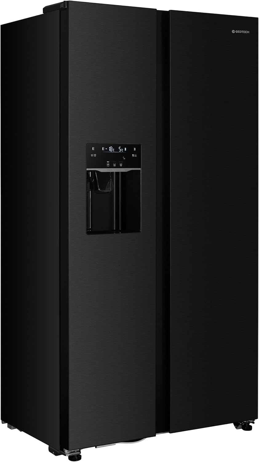 GEDTECH - Réfrigérateur Side by Side 513L, eau et glaçons, GSBSA513DX