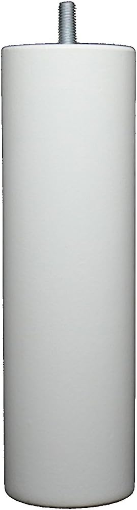 La Fabrique de Pieds - cylindres bois laqué blanc - 20x6x6 cm - set de 4 pieds - AM20170006