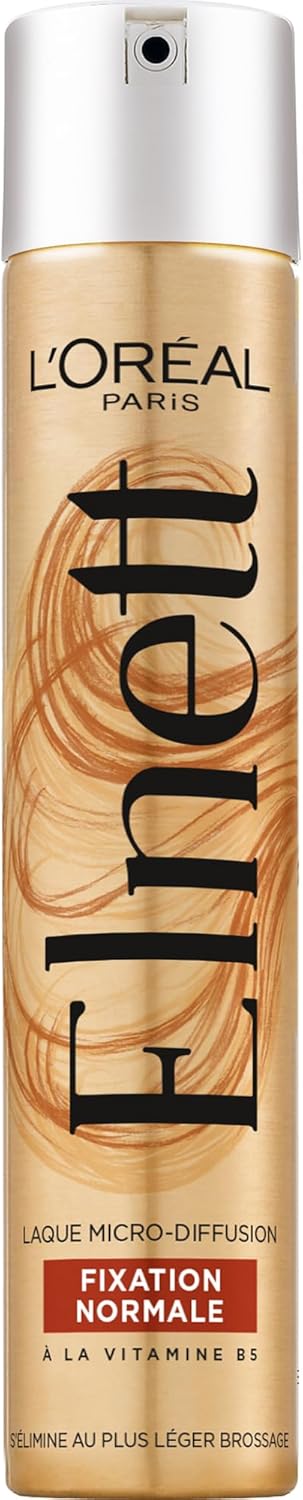 L'Oréal Paris - Elnett Satin - 300 ml - fixation normale, tenue 24h, vitamine B5