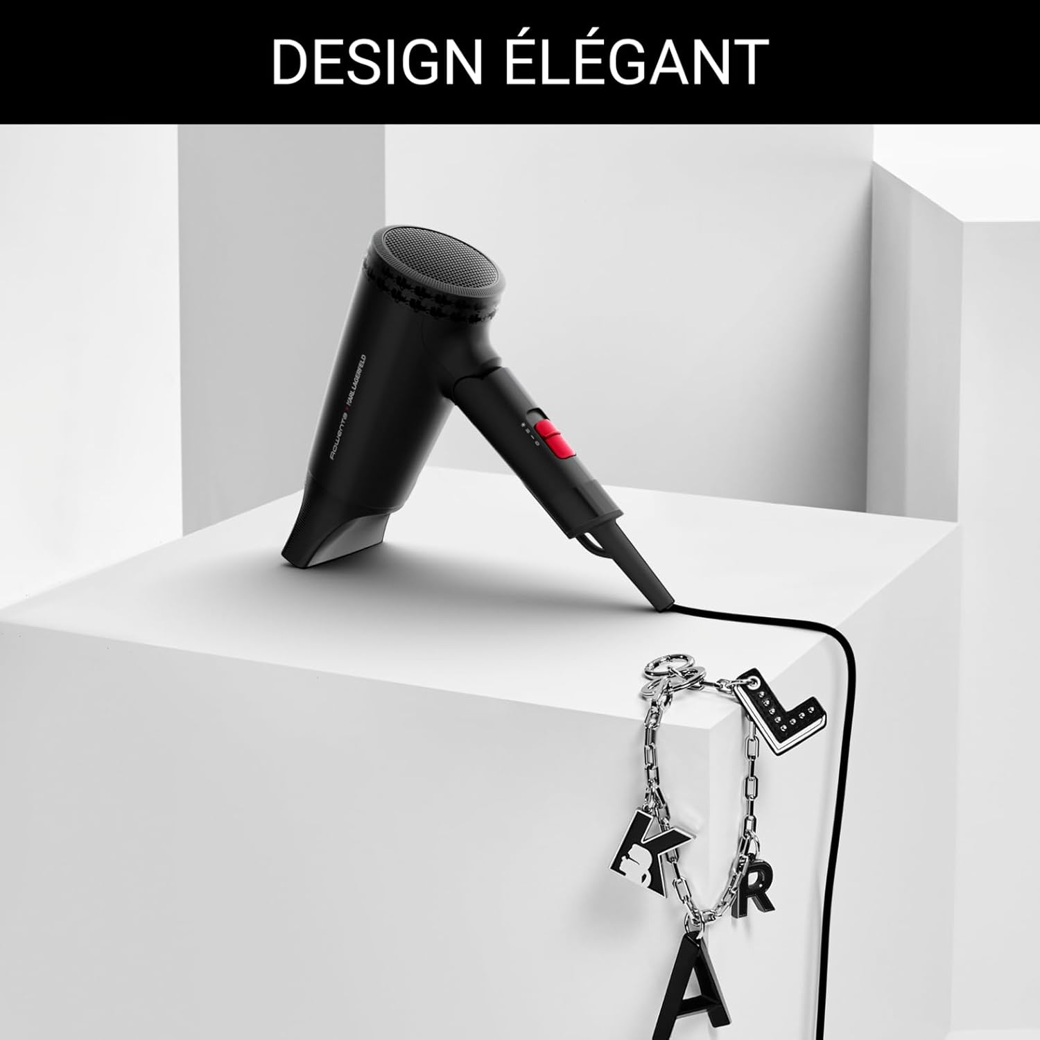 Rowenta - sèche-cheveux Express Style, compact, pliable, bi-voltage, CV184LF0