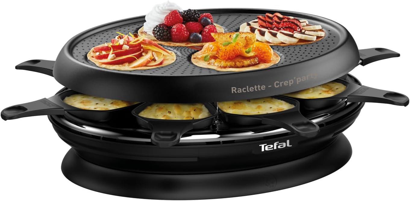 Tefal - raclette Store'inn - 1050W, Thermo-Spot, antiadhésif, RE320812