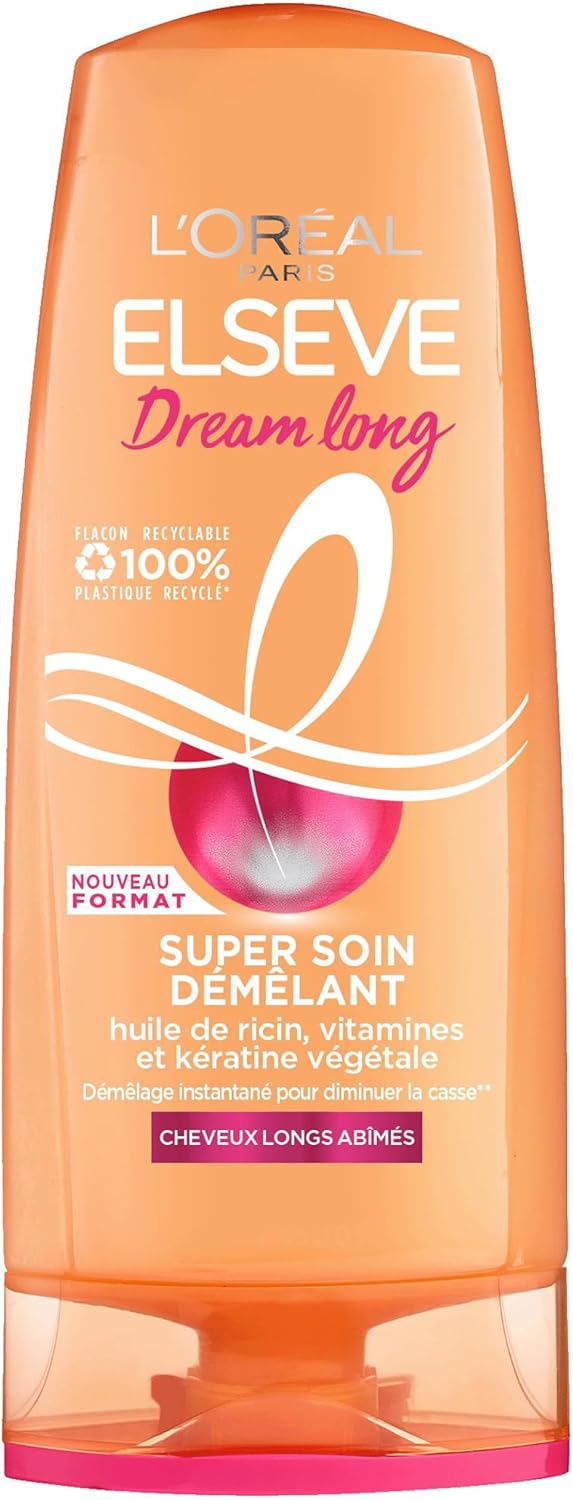 L'Oréal Paris - Elseve Dream Long - 250 ml - Kératine végétale, vitamines, huile de ricin